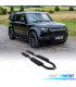 ESTRIBOS LATERAIS LAND ROVER DEFENDER 110 130 20- PRETO