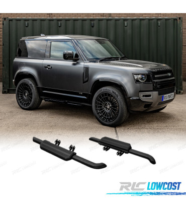 ESTRIBOS LATERAIS LAND ROVER DEFENDER 90 20- PRETO