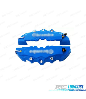 KIT CAPAS TAMPAS LOOK BREMBO PINÇAS DE TRAVÃO FRONTAIS AZUIS