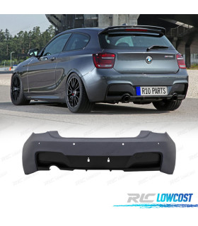 PARÁ-CHOQUES TRASEIRO BMW F20 F21 11-15 LOOK M PERFORMANCE PDC