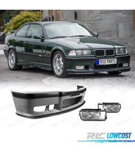 PARA-CHOQUES + FAROIS DE NEVOEIRO PARA BMW E36 92-99 LOOK M3 CLARO