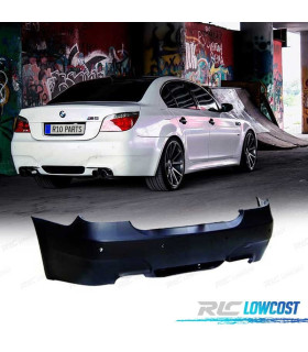 PÁRA-CHOQUES TRASEIRO BMW E60 03-07 LOOK M5 PDC