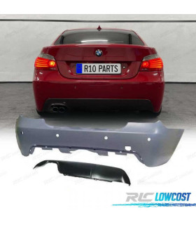PARÁ-CHOQUES TRASEIRO BMW E60 07-10 COM PDC LOOK M