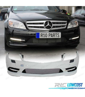PARÁ-CHOQUES FRONTAL MERCEDES W204 LOOK AMG C63 07-11