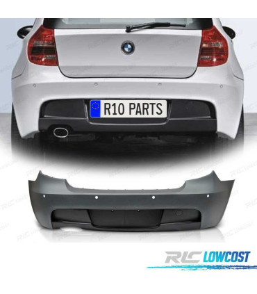 PÁRA-CHOQUES TRASEIRO BMW E81 E87 04-11 LOOK M PDC