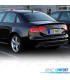 DIFUSOR TRASEIRO AUDI A4 B8 08-11 LOOK S LINE
