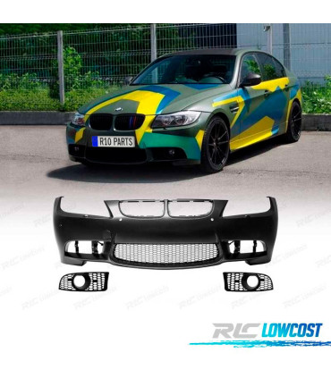 PÁRA-CHOQUES FRONTAL BMW E90 E91 05-08 COM PDC LOOK M3