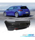 PARA-CHOQUES TRASEIRO VOLKSWAGEN VW SCIROCCO 08-14 LOOK R COM PDC DIFUSOR DUPLA SAIDA