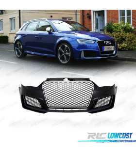 PARA-CHOQUES FRONTAL AUDI A3 8V 12-16 LOOK RS3 SRA