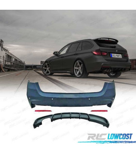 PÁRA-CHOQUES TRASEIRO BMW F31 LOOK M PERFORMANCE PDC