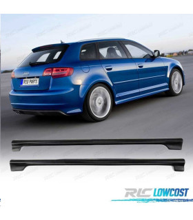 EMBALADEIRAS LATERAIS AUDI A3 8PA SPORTBACK 03-11 LOOK S3
