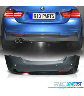 PÁRA-CHOQUES TRASEIRO BMW F32 F33 13- LOOK M PDC