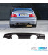 DIFUSOR PÁRA-CHOQUES TRASEIRO BMW E46 LOOK M3 CSL COUPE CABRIO SEDAN 98-05 SAIDA DUPLA