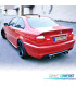 DIFUSOR PÁRA-CHOQUES TRASEIRO BMW E46 LOOK M3 CSL COUPE CABRIO SEDAN 98-05 SAIDA DUPLA