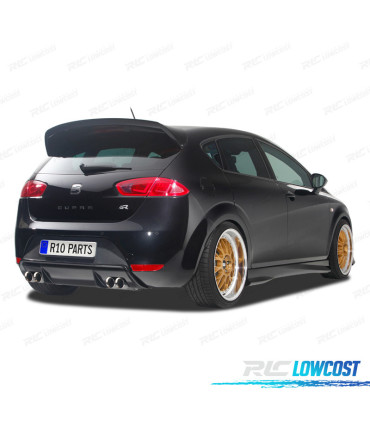 DIFUSOR SEAT LEON 2 05-12 FR CUPRA SAÍDA ESCAPE DUPLA