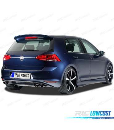 DIFUSOR VOLKSWAGEN VW GOLF 7 VII 12-17 LOOK R132 DUPLA SAIDA