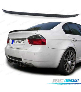 AILERON LIP SPOILER TRASEIRO BMW E90 05-12 LOOK M3 CARBONO