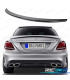 AILERON SPOILER TRASEIRO MERCEDES C W205 LOOK AMG 2014- 4P PRETO BRILHANTE