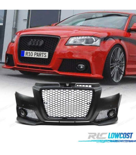 PÁRA-CHOQUE FRONTAL AUDI A3 8P 08-12 RS PRETO PDC