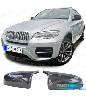 CAPAS DE ESPELHOS RETROVISORES CARBONO BMW X5 E70 08-13