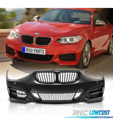 PARA-CHOQUES FRONTAL BMW F20 F21 LOOK M235 11-15 + GRELHAS