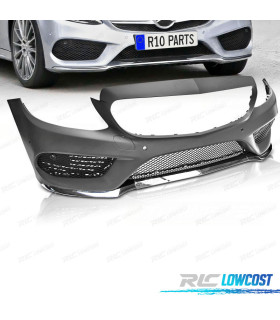 PARA-CHOQUES FRONTAL MERCEDES CLASE C W205 14-18 LOOK AMG PDC