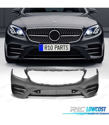 PARA-CHOQUES FRONTAL MERCEDES W213 16-18 LOOK AMG E43 PDC