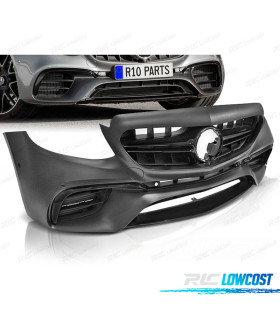PARA-CHOQUES FRONTAL MERCEDES W213 16-19 LOOK E63 AMG PDC