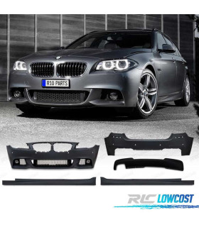 KIT CARROÇARIA BMW F11 TOURING LOOK M 10-13 PDC + LAVAFARÓIS