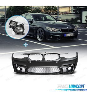 PÁRA-CHOQUES FRONTAL BMW F30 F31 11-15 PDC + FAROIS DE NEVOEIRO LOOK M3