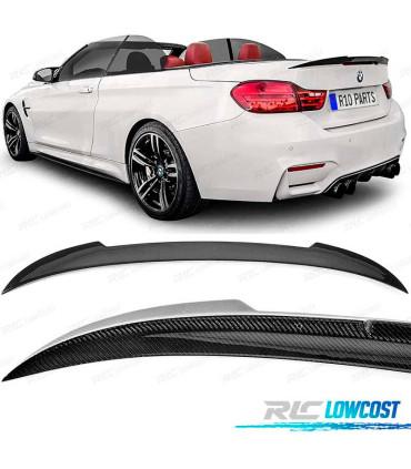 AILERON SPOILER BMW F33 F83 M4 13-17 LOOK M4 CARBONO