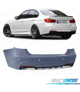 PARA-CHOQUES TRASEIRO BMW F30 SEDAN LOOK M PERFORMANCE PDC 11-