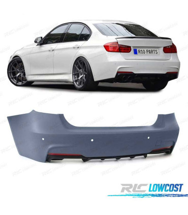 PARA-CHOQUES TRASEIRO BMW F30 SEDAN LOOK M PERFORMANCE PDC 11-