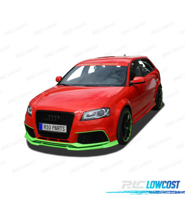 SPOILER FRONTAL PARA AUDI RS3 3P + SPORTBACK 5P 11- VARIO-X