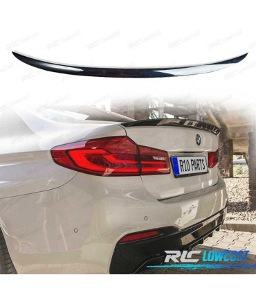 AILERON SPOILER BMW G30 17- LOOK M PERFORMANCE PRETO BRILHANTE ABS