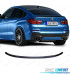 AILERON SPOILER BMW X4 F26 14-18 LOOK M PRETO BRILHANTE