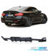 DIFUSOR BMW F32 F33 F36 13-20 LOOK M PERFORMANCE PRETO BRILHANTE