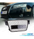 GRELHA FRONTAL AUDI A5 07-11 LOOK RS PRETO BRILHANTE