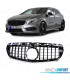 GRELHA FRONTAL MERCEDES CLASE A W176 12-15 GT STYLE PRETO BRILHANTE