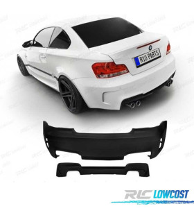 PARA-CHOQUES TRASEIRO BMW E82 E88 07-13 LOOK 1M