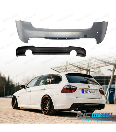 PARA-CHOQUES TRASEIRO BMW E91 TOURING 05-08 LOOK M 335I PDC