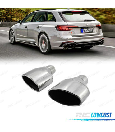 PACK PONTEIRA DE ESCAPE EM INOX RS4