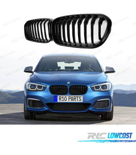 GRELHAS FRONTAIS BMW F20 LCI 15-19 PRETO BRILHANTE