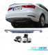 DIFUSOR TRASEIRO AUDI A3 8V BERLINA CABRIO 12-16 + PONTEIRAS ESCAPE LOOK S3