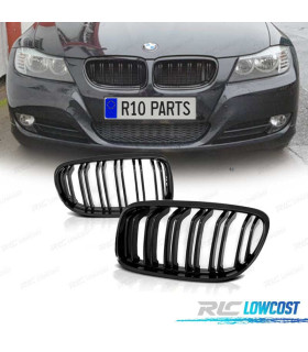 GRELHA FRONTAL BMW E90 E91 08-12 LOOK M PRETO MATE