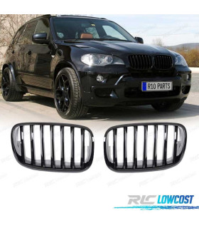 GRELHAS BMW X5 E70 X6 E71 07-14 LOOK M PERFROMANCE PRETO BRILHANTE