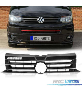 GRELHA FRONTAL VOLKSWAGEN VW T5 CARAVELLE MULTIVAN 10-15 BLACK CHROME