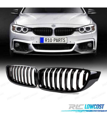 GRELHA BMW F32 F33 F36 13-18 LOOK M PERFORMANCE PRETO BRILHANTE