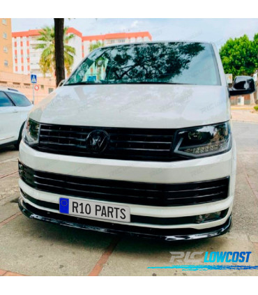 CONJUNTO DE FARÓIS VOLKSWAGEN VW T6 15-19 COM DRL PRETOS COM PISCAS LED
