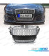 GRELHA FRONTAL AUDI A3 8P 08-12 LOOK RS CROMADO PRETO